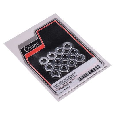 Brickor bultar Colony Flatwashers 5/16" 5/8 1/16 krom 8167-12 (12-pack)