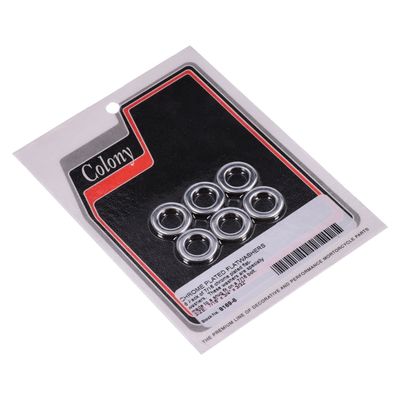 Brickor bultar Colony Flatwashers 7/16" 3/4 3/32 krom 8169-6 (6-pack)
