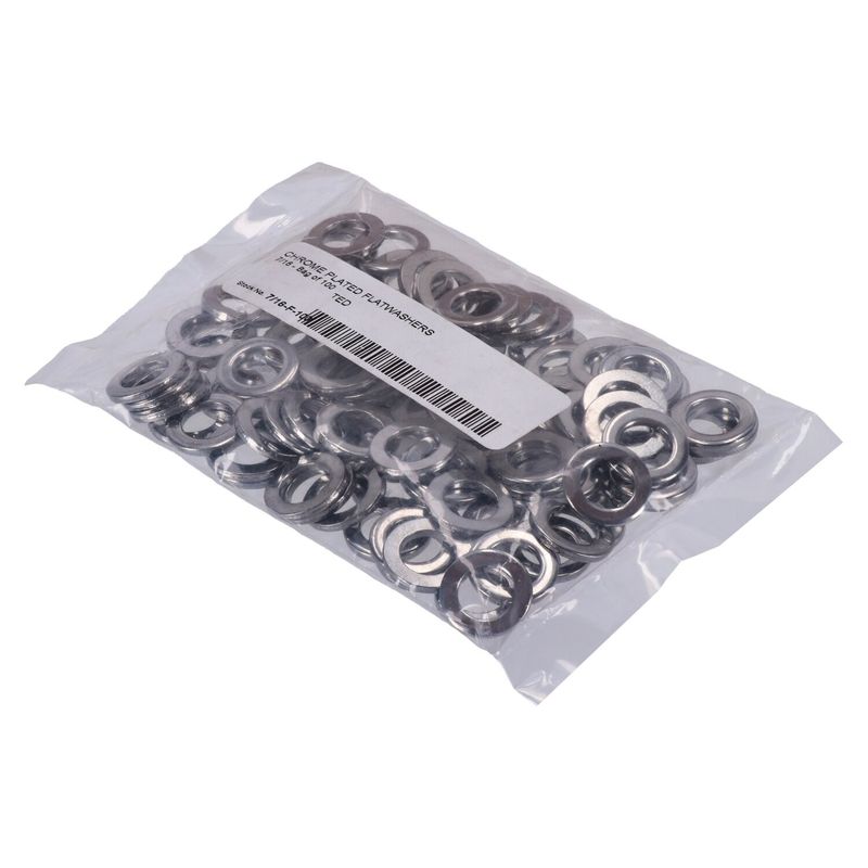 Brickor bultar Colony Flatwashers 7/16" 3/4 3/32 krom 7/16-F-100 (100-pack)