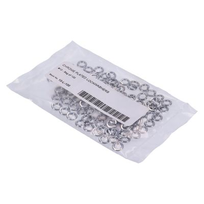 Låsbrickor Colony 10" krom (100-pack)