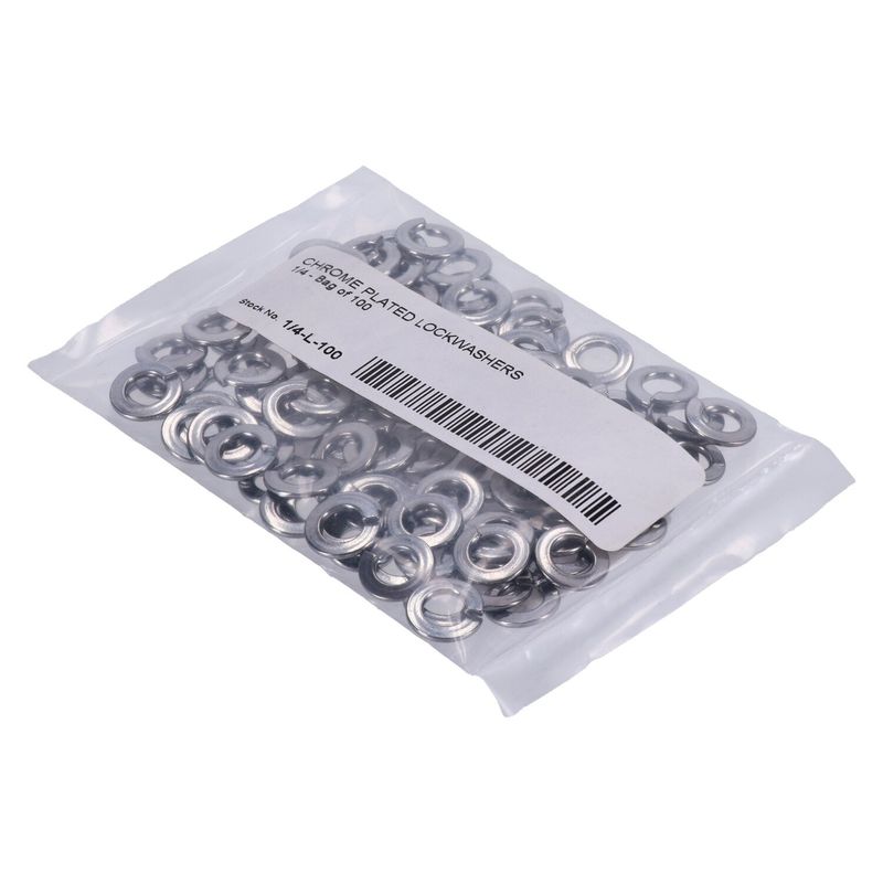 Låsbrickor Colony 1/4" krom 1/4-L-100 (100-pack)