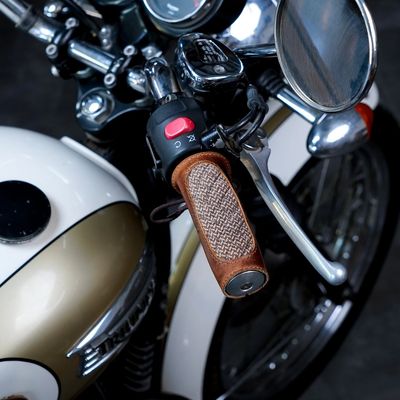 Handtag Trip Machine x DGR Haberdash 12 cm cognac