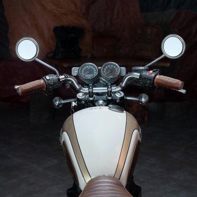 Handtag Trip Machine x DGR Haberdash 10 cm cognac