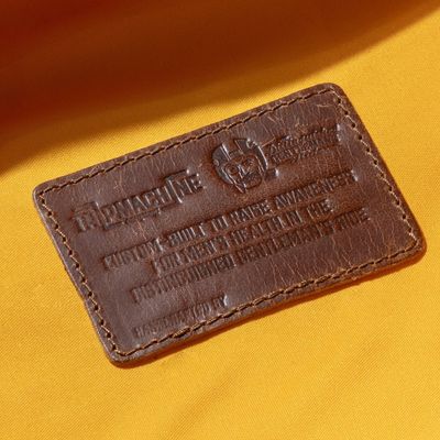 Tankväska Trip Machine x DGR Cartographer cognac