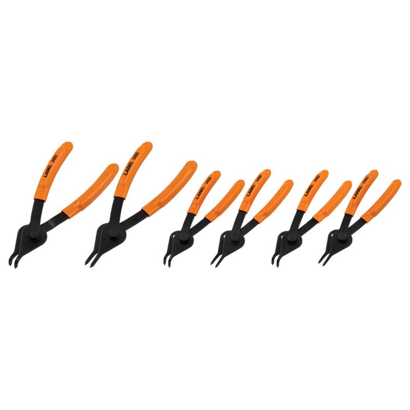 Låsringstång Lang Tools 6pc Convert
