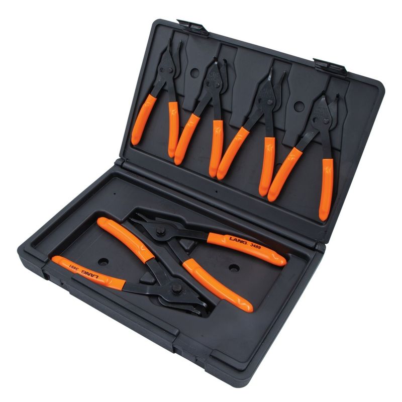 Låsringstång Lang Tools 6pc Convert