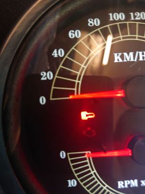Hastighetsmätare och varvräknare MCS FL svart elektronisk Softail 00-03