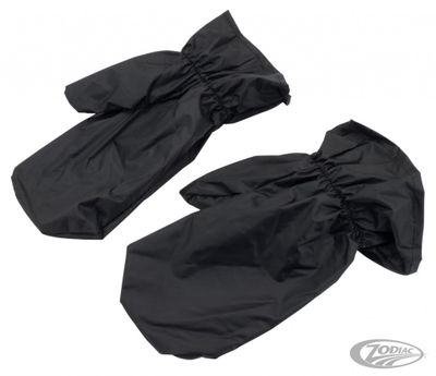 Rain over gloves