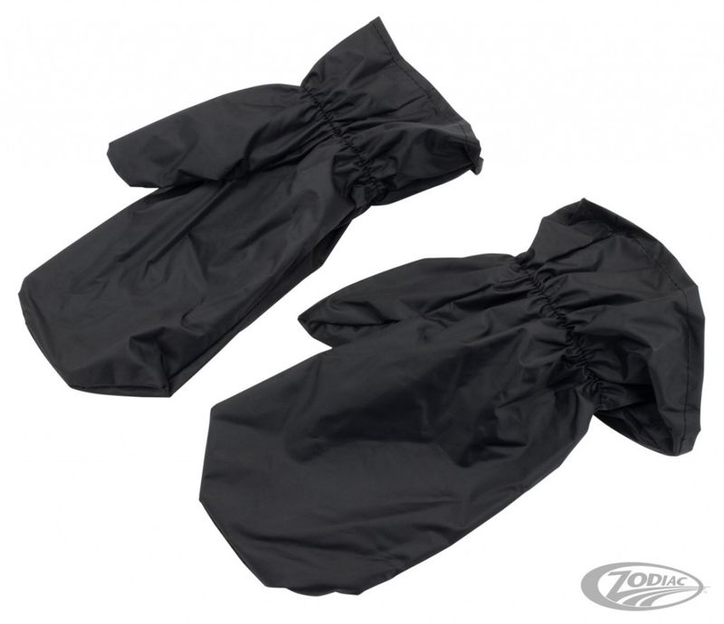 Rain over gloves