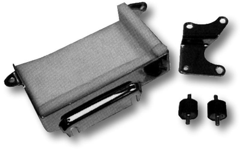 Hållare batteri MCS krom FX models 73-79