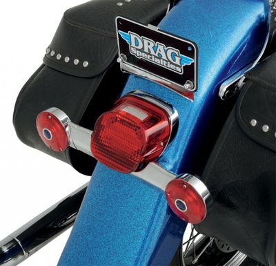 Nummerplåtshållare MCS 3 krom L75-98 XL Sportster