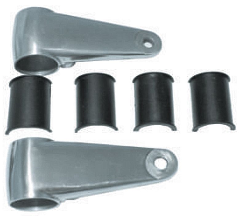 Fästen Emgo gjuten aluminium polerad
