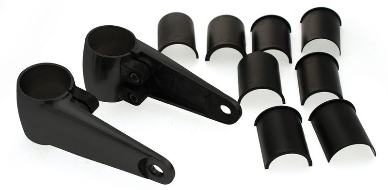 Fästen Emgo gjuten aluminium polerad