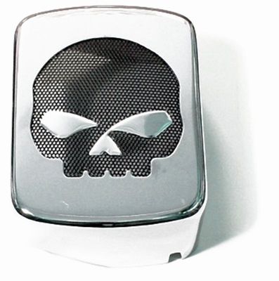 Kåpa tändspole Skull B/T 65-99, kromad