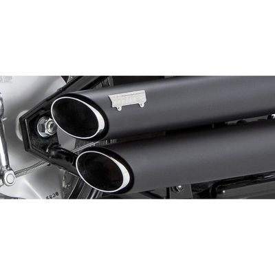 Avgassystem Vance & Hines Twin 2 svart Suzuki VL800 Boulevard, C50,