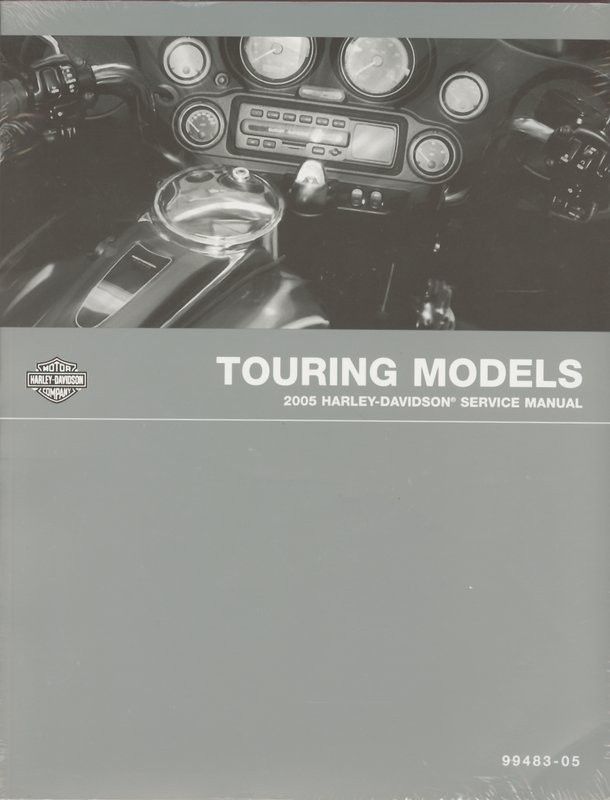 Verkstadshandbok Touring 2005, H-D orginal