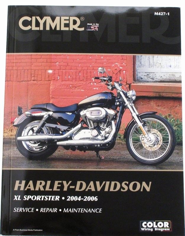 Verkstadshandbok Clymer XL Sportster 04-13