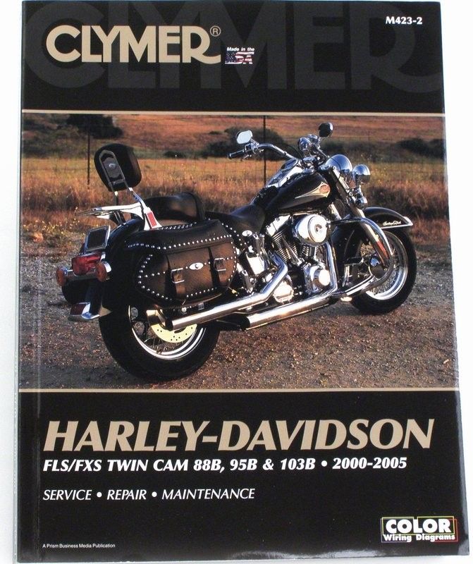 Verkstadshandbok Clymer Softail Twin Cam 00-05