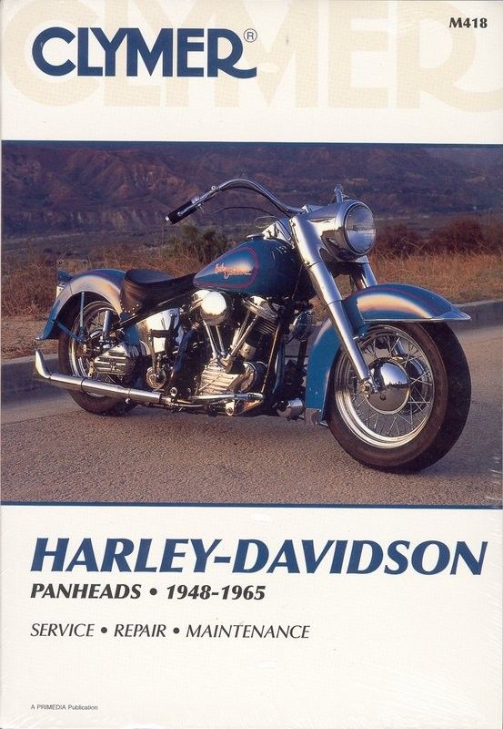 Verkstadshandbok Clymer Panhead models 48-65