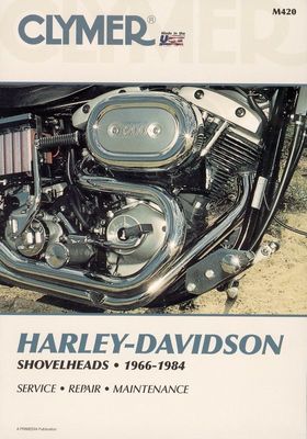Verkstadshandbok Clymer Shovel Shovelhead models 66-84