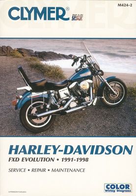 Verkstadshandbok Clymer Dyna Evo Big Twin models 91-98