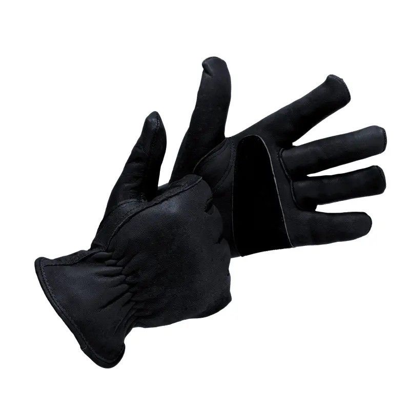 Handskar Rider Gloves koskinn svart