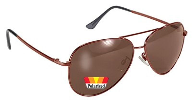 Solglasögon Pilot Polarized Brown/Copper