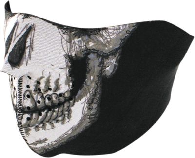Mask Zan Headgear Half Face One skalle