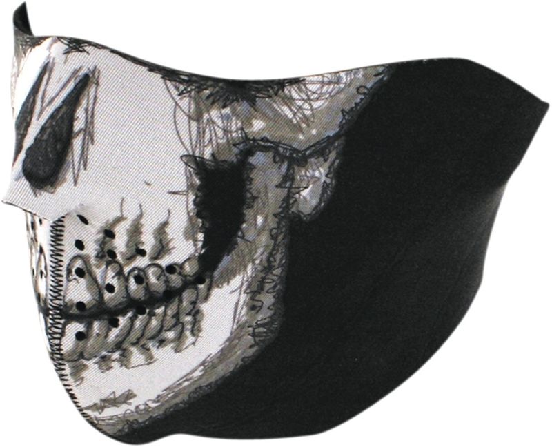 Mask Zan Headgear Half Face One skalle
