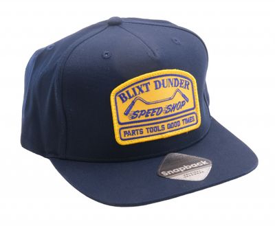 Blixt&Dunder Blue Speed shop keps