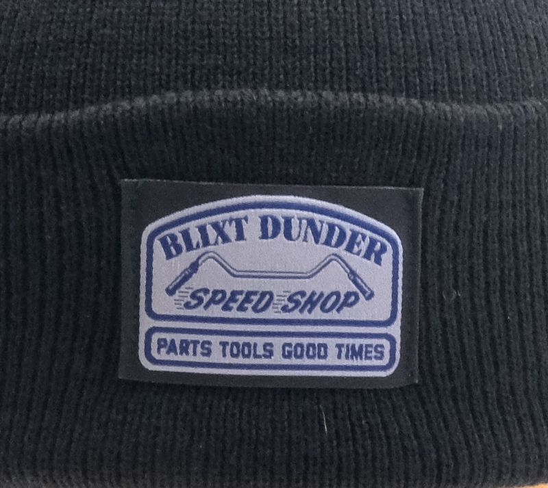 Blixt&Dunder mössa Speed shop