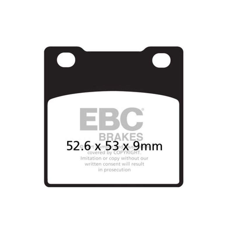Bromsbelägg EBC FA063V V-pad halvsintrade Suzuki GSX 750 SE Katana 85 m.fl.