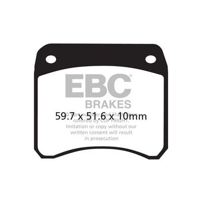 Bromsbelägg EBC FA016 organiska Ducati 750 Sport Front: m.fl.