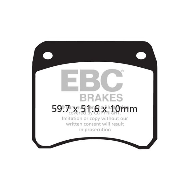 Bromsbelägg EBC FA016 organiska Ducati 750 Sport Front: m.fl.