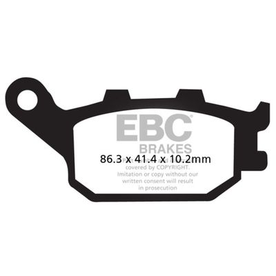 Bromsbelägg EBC FA174V V-pad halvsintrade Honda CB 1100 AD 13 m.fl.