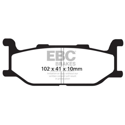 Bromsbelägg EBC FA179V V-pad halvsintrade Yamaha SCR 950 SCR 950 XVS m.fl.
