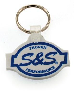 Nyckelring, S&S logo, mjukplast