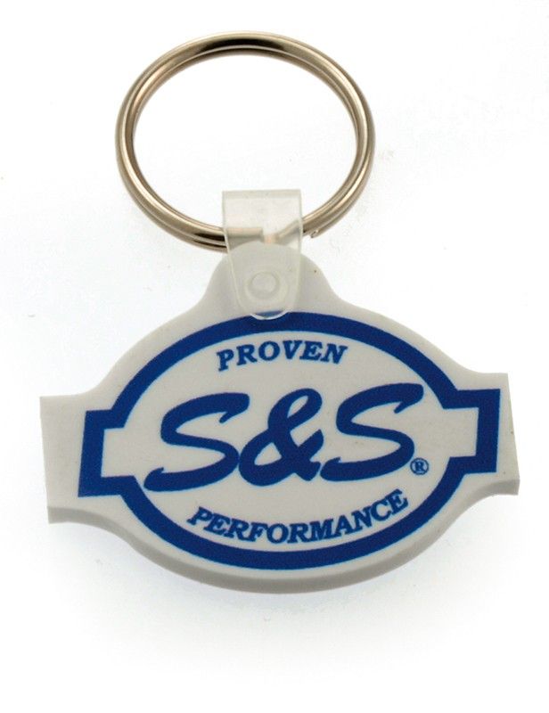 Nyckelring, S&S logo, mjukplast
