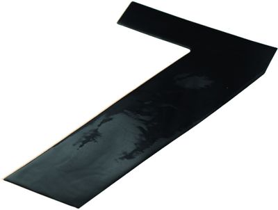 Skyltsiffra 15 cm 7 svart