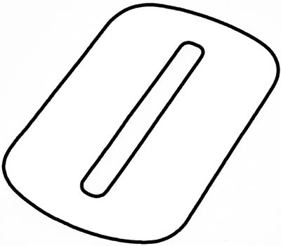 Startnummer Moose Racing svart 4.5" nr 0 3-pack