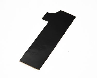 Skyltsiffra 11,5 cm 1 svart
