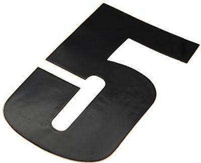 Skyltsiffra 11,5 cm 5 svart