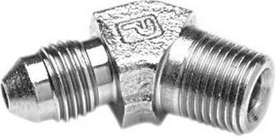 Adapter bromsslang Goodridge AN-03 45° krom 2x hane 3/8-24