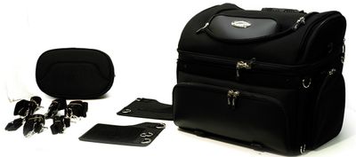 Husdjursväska Saddlemen Pet Voyager syntetläder svart