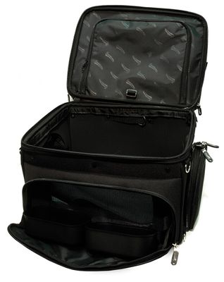 Husdjursväska Saddlemen Pet Voyager syntetläder svart