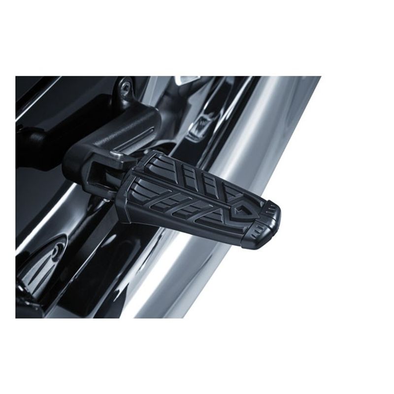 Adaptrar fotpinne Kuryakyn blanksvart Rear OEM peg mounts Indian m.fl.