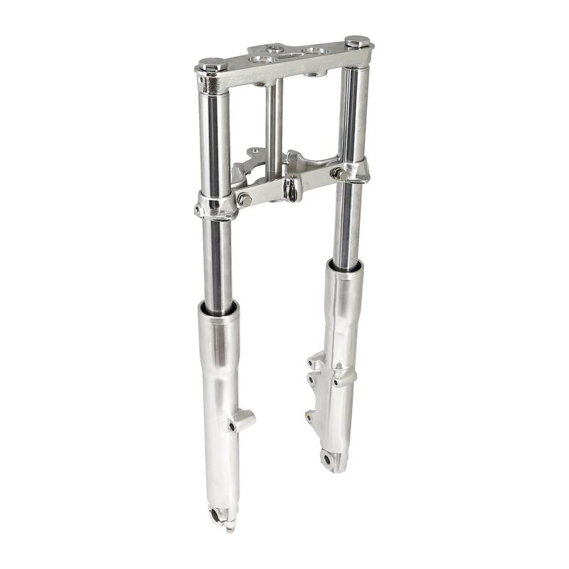 Framgaffel MCS FLST 84-99 krom