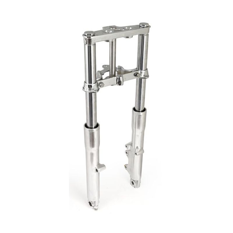 Framgaffel MCS FLST 84-99 krom