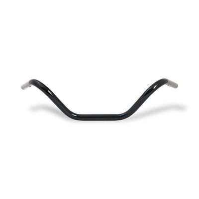 Styre MCS Buckhorn 1" blanksvart H-D 82-22