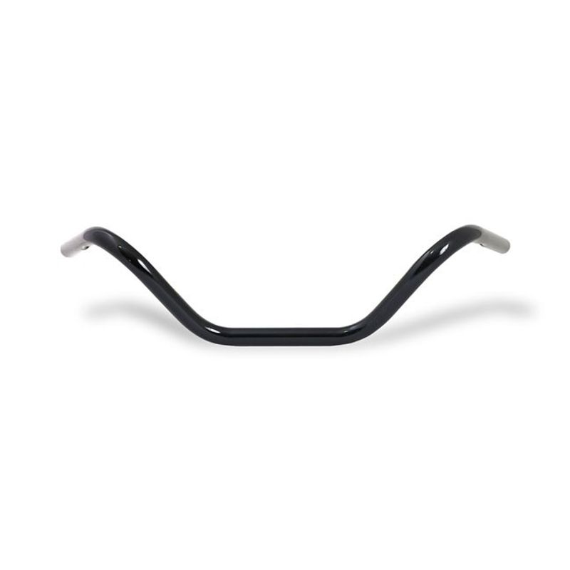 Styre MCS Buckhorn 1" blanksvart H-D 82-22
